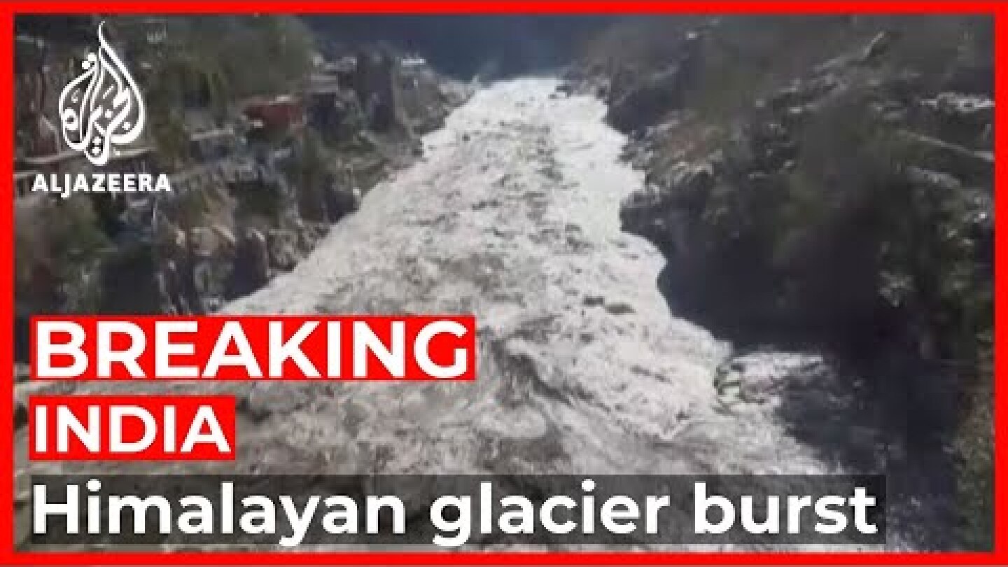 Himalayan glacier bursts in India; dozens feared dead