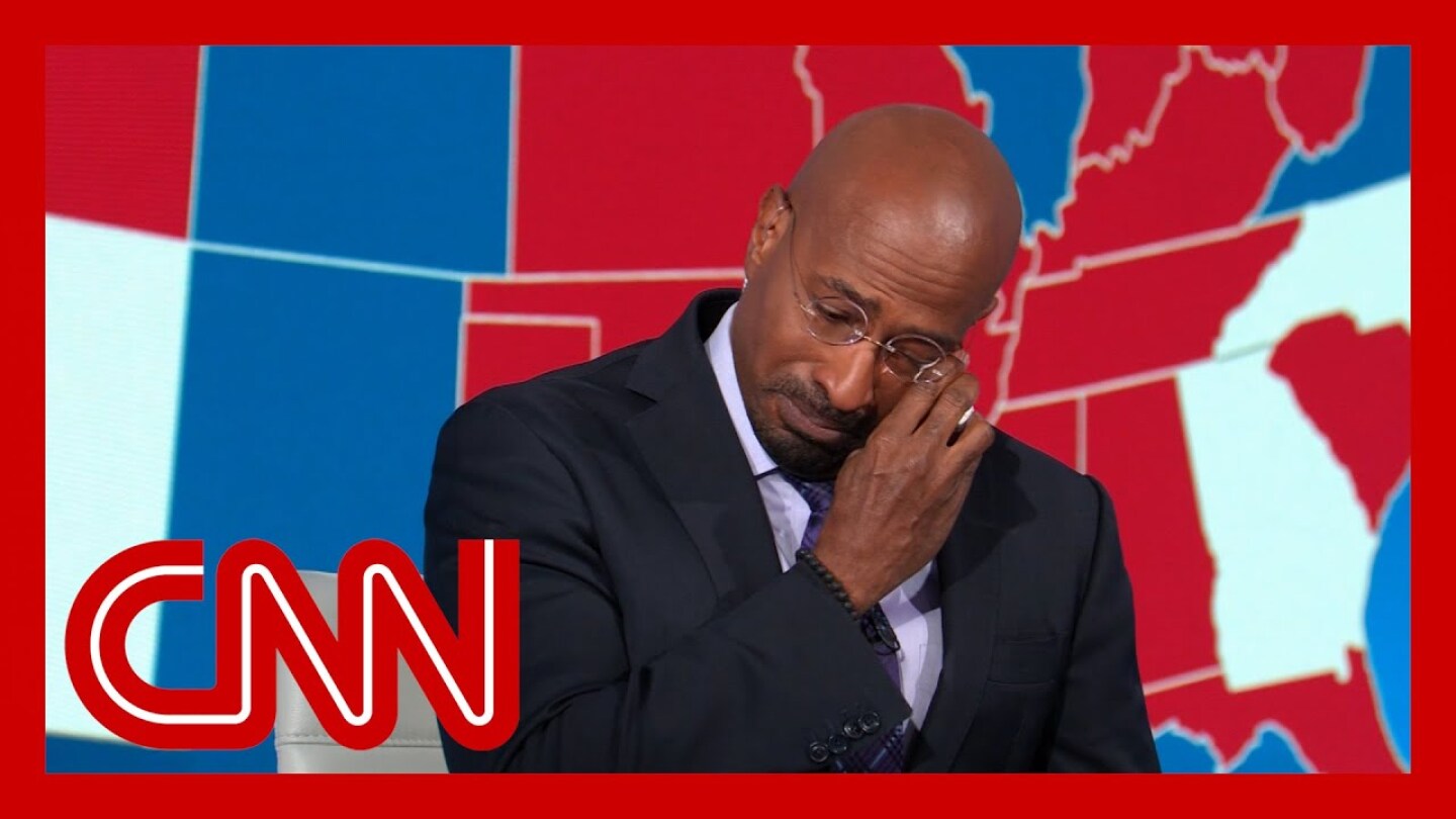 Van Jones fights back tears: Result shows character matters