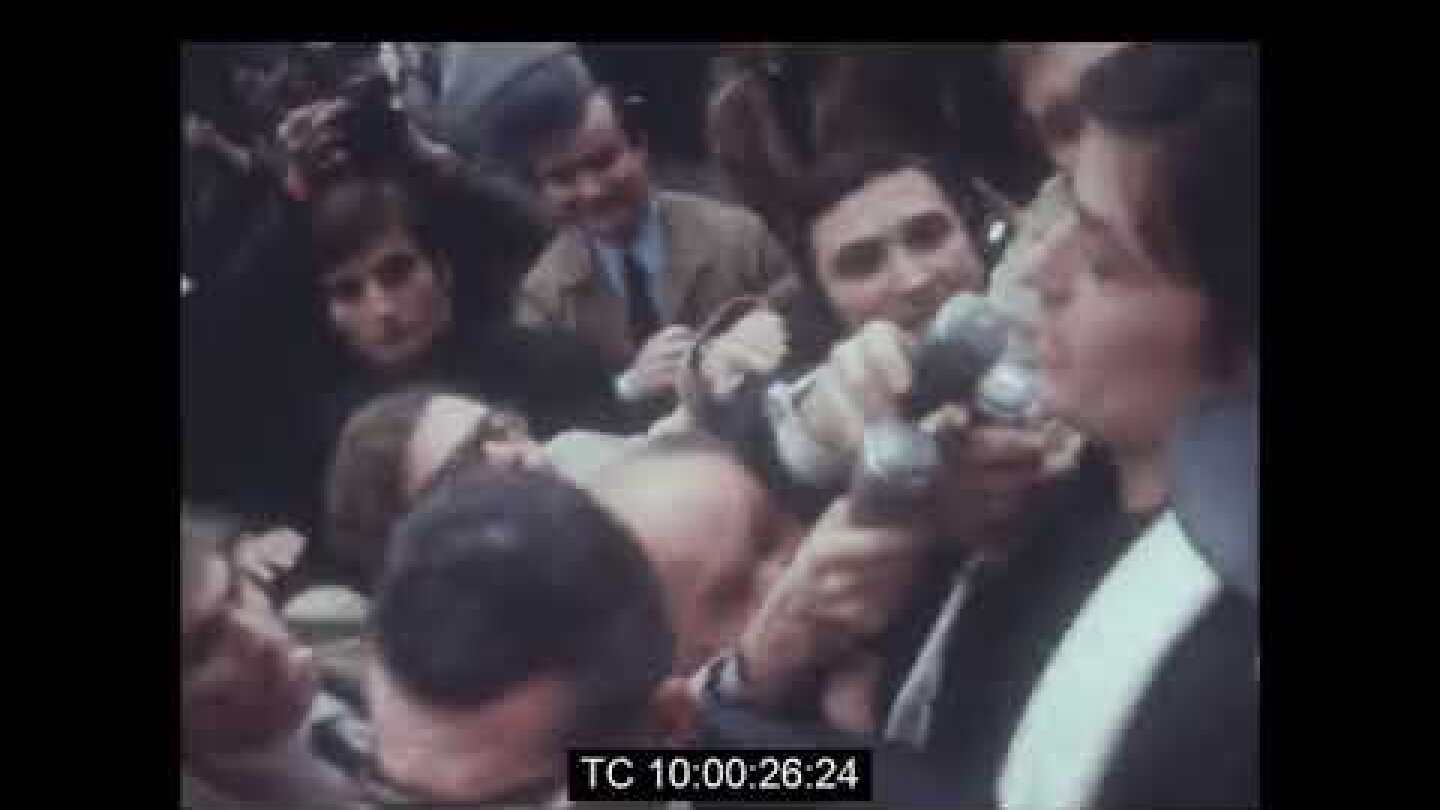 Alain Delon Questioned by Paris Police Over The Murder of His Bodyguard | Jan.  1969