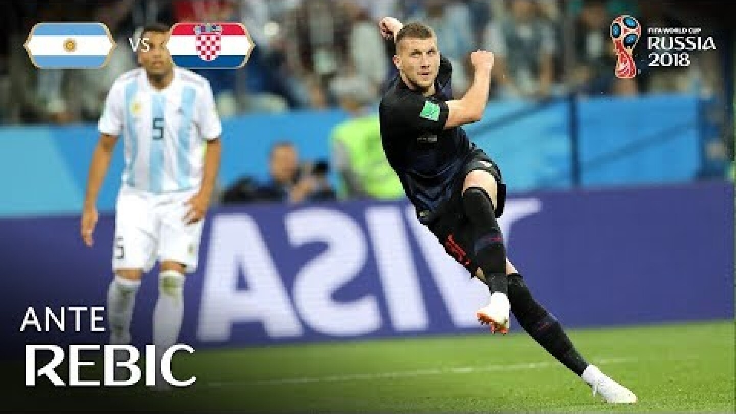 Ante REBIC Goal - Argentina v Croatia - MATCH 23
