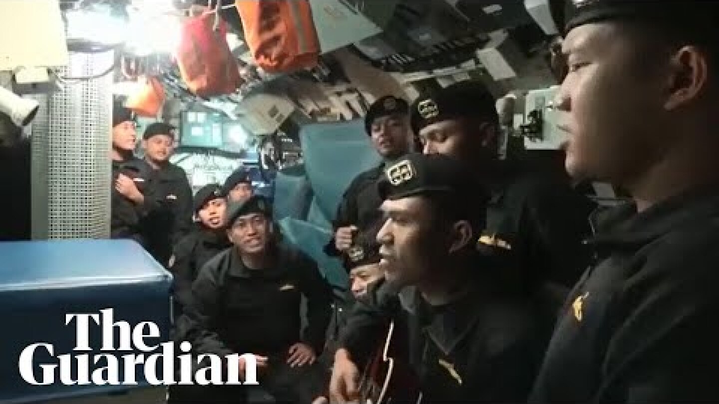 Video shows Indonesian submarine crew singing in the weeks before vessel sank