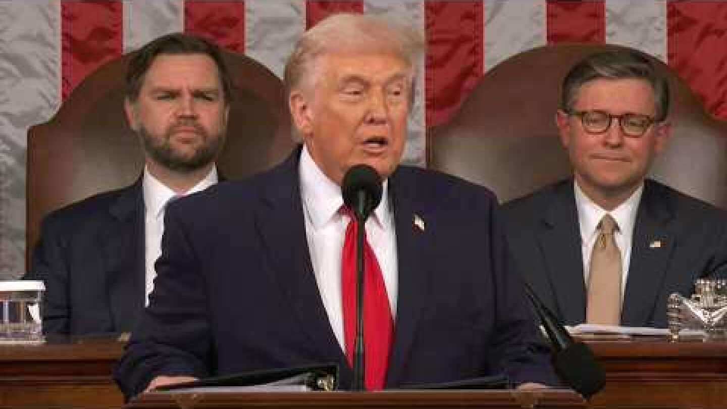 Donald Trump delivers State of the Union address