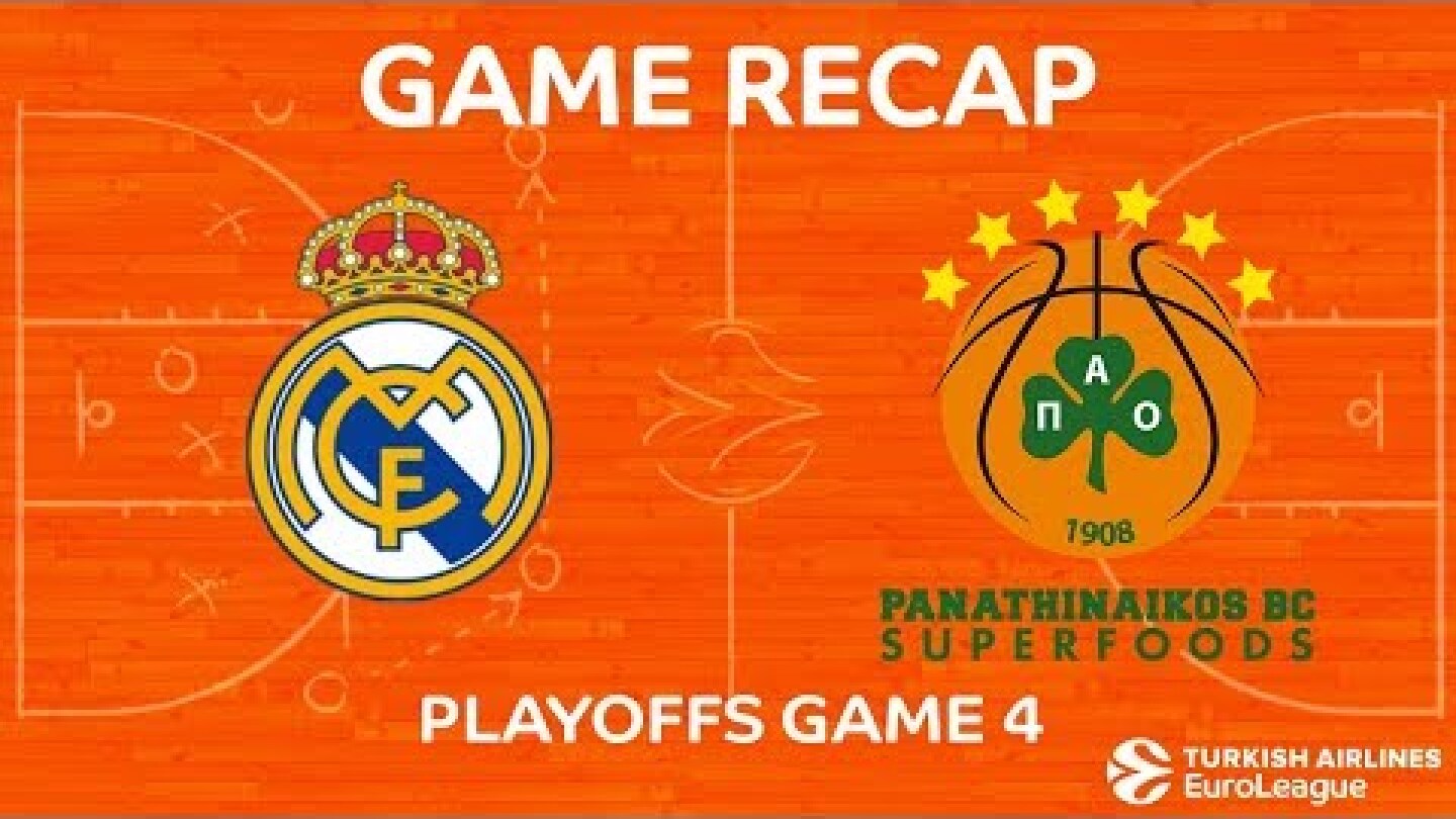 Highlights: Real Madrid - Panathinaikos Superfoods Athens