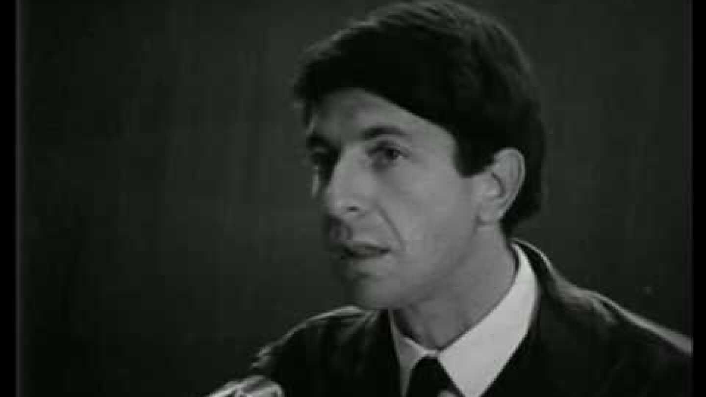 Leonard Cohen Standup Comedy