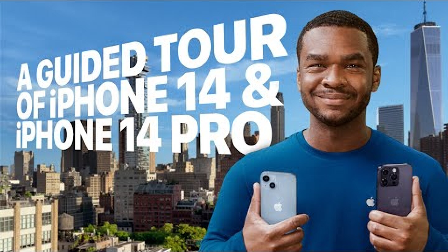 A Guided Tour of iPhone 14 & iPhone 14 Pro | Apple