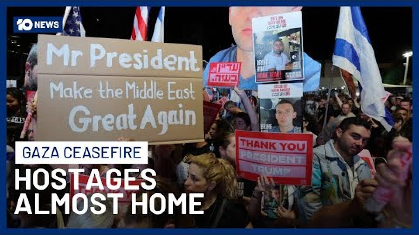 Israeli Hostages In Gaza Hours From Freedom | 10 News