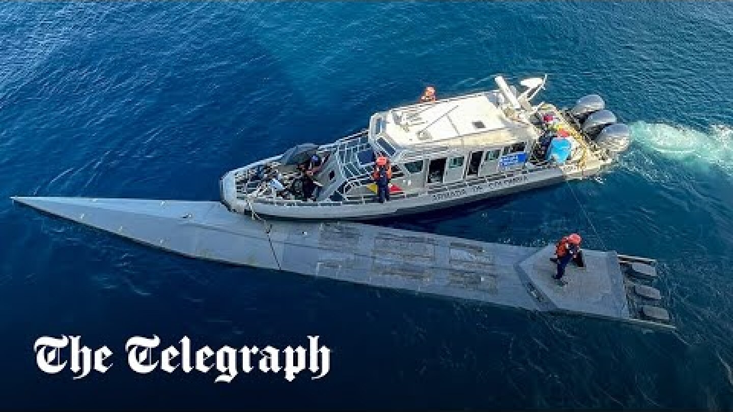Tonnes of cocaine and two dead bodies seized from Narco submarine