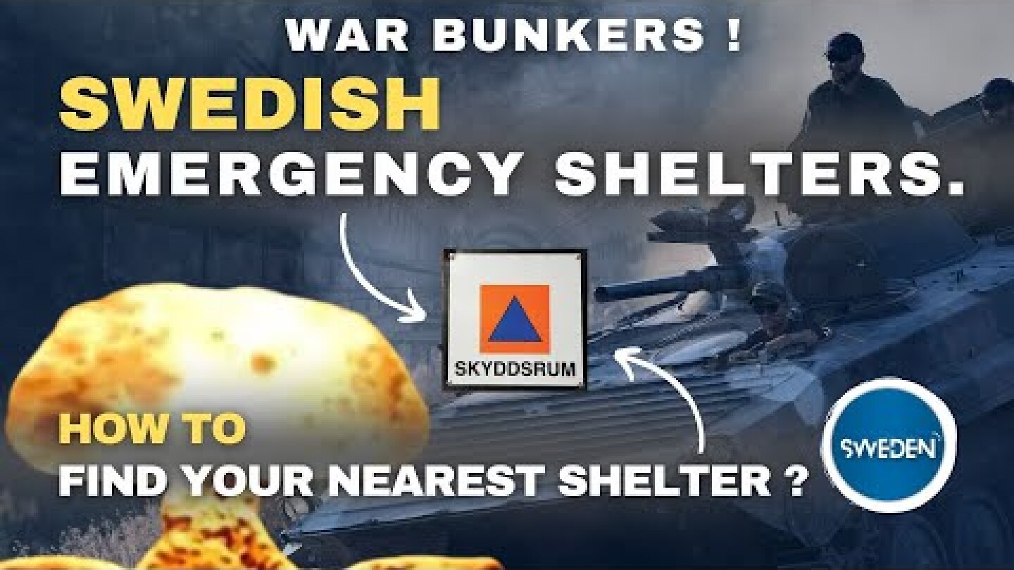 Swedish Bomb shelters -  Guide to Essential Emergency Safety | # Sweden Days.