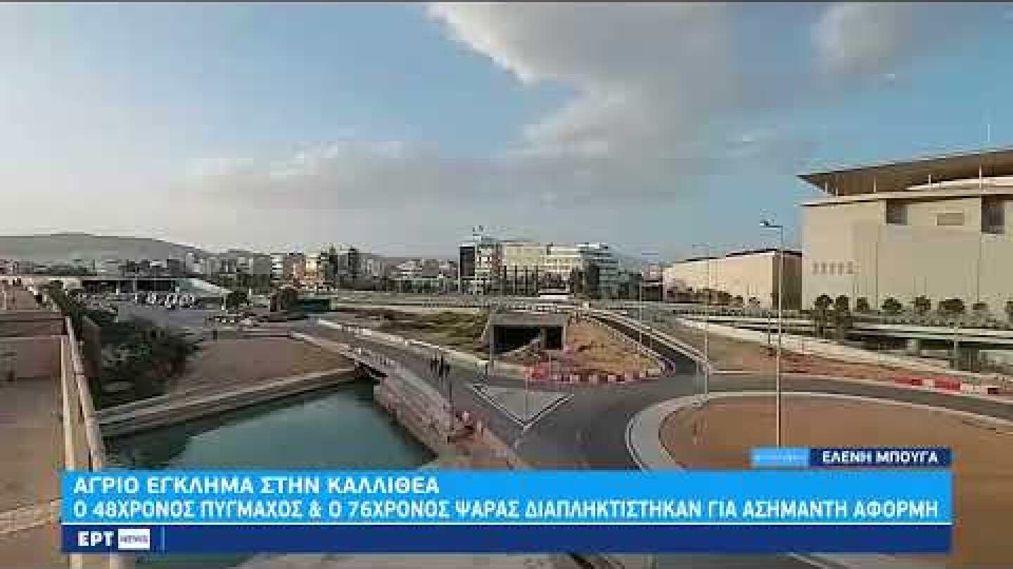 Καλλιθέα: Στον εισαγγελέα αναμένεται να οδηγηθεί ο φερόμενος δράστης για τον θάνατο του 76χρονου|ΕΡΤ