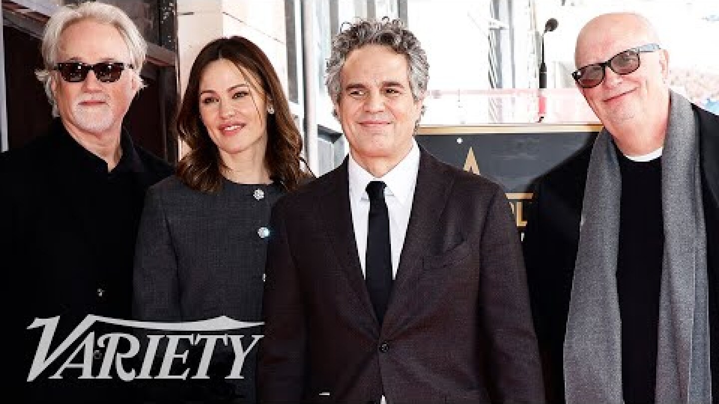 Mark Ruffalo Walk of Fame Ceremony