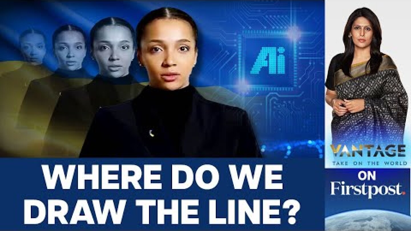 Ukraine Unveils Its First AI-generated Spokesperson | Vantage with Palki Sharma