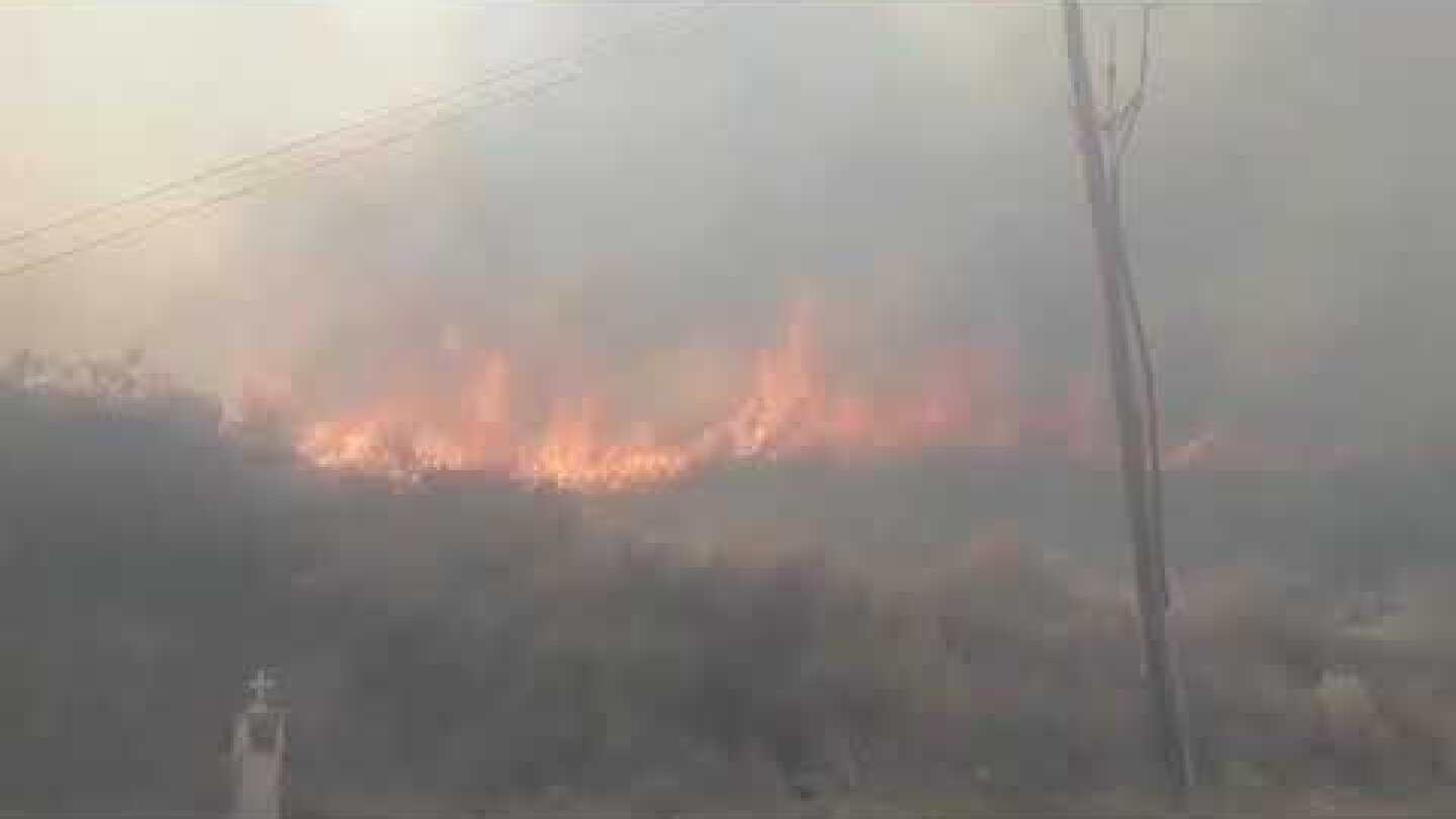 Ρέθυμνο: Πυρκαγιά στον Μασταμπά (2)