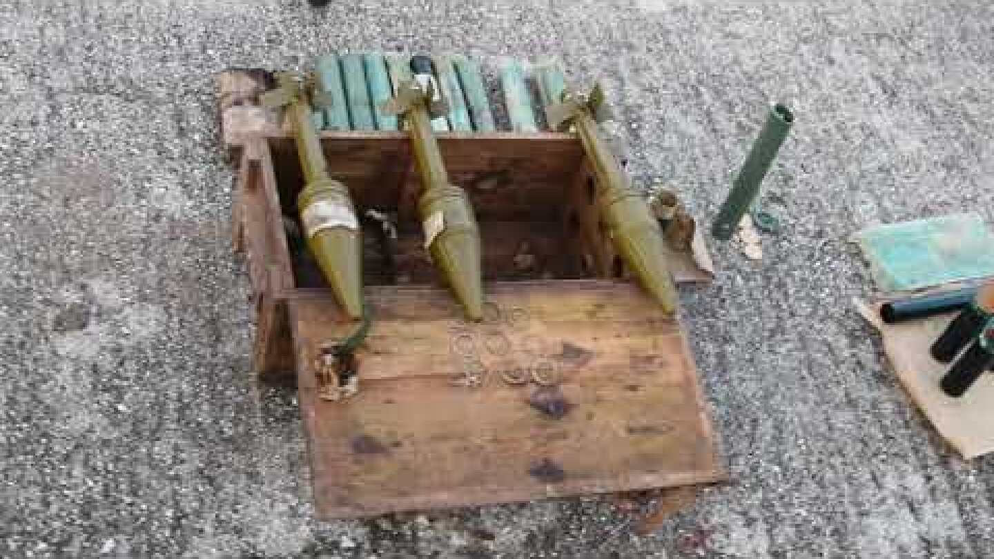 ανεύρεση θαμμένου πολεμικού υλικού σε περιοχή της Καστοριάς