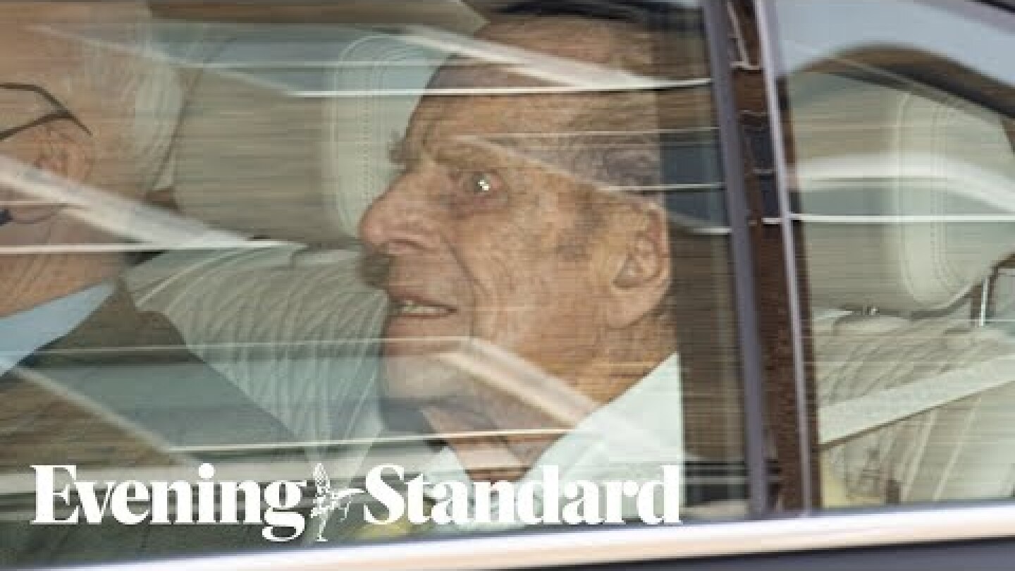 Prince Philip leaves hospital following month-long stay