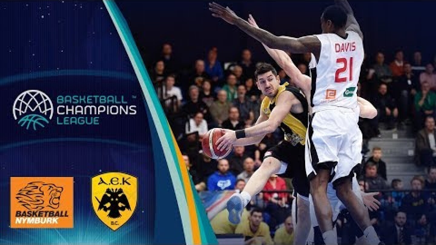 CEZ Nymburk v AEK - Highlights - Basketball Champions League