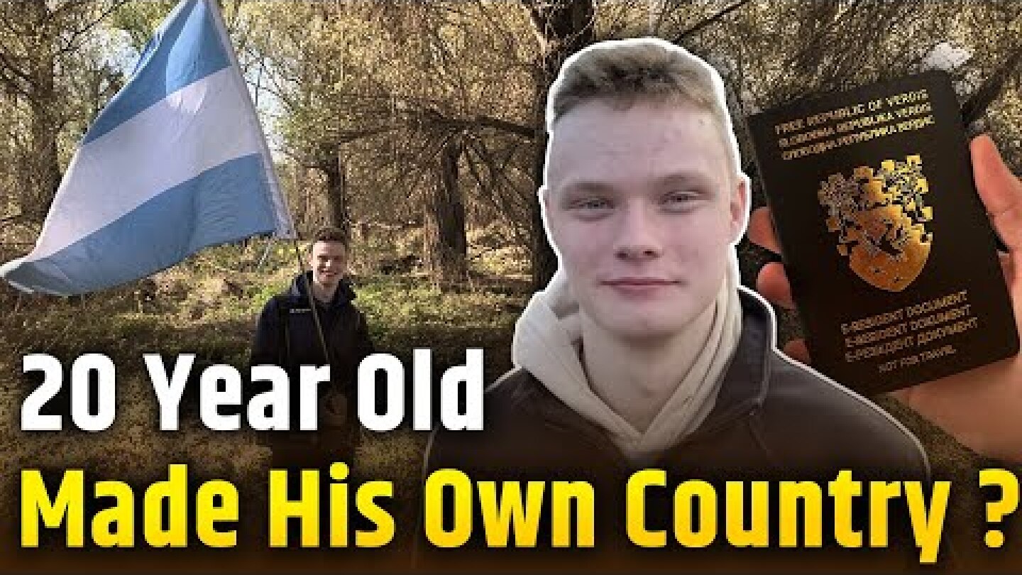 Free Republic of Verdis: 20 Years का लड़का बना President ! Daniel Jackson | Serbia | Croatia