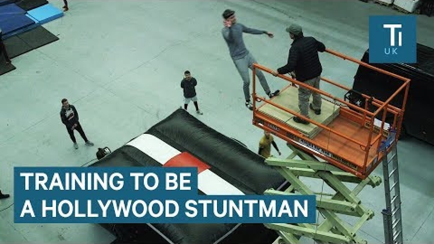 Spending A Day Training At A Hollywood Stunt School