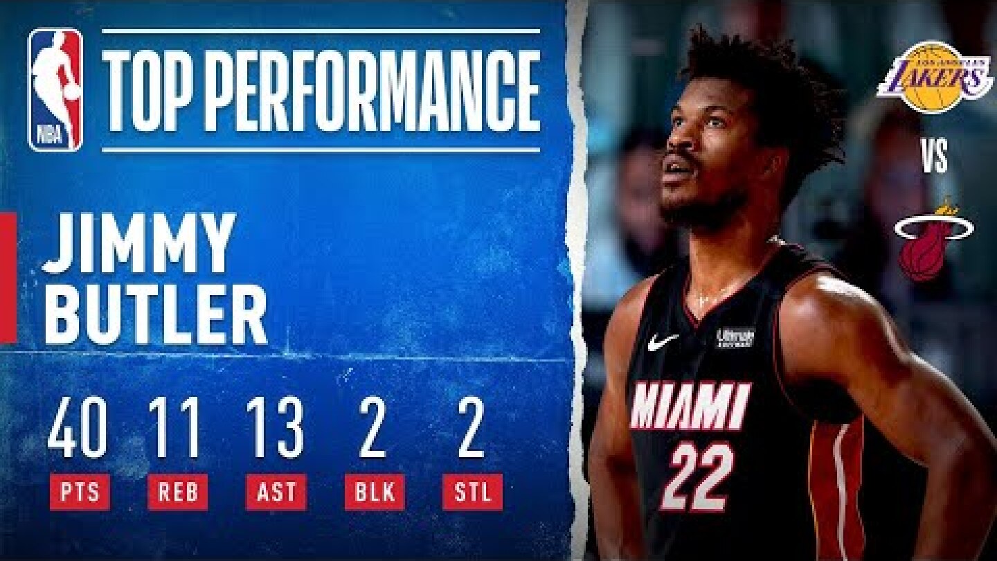 Jimmy Butler's MONSTER 40-PT Triple-Double in Game 3 🔥 |  #NBAFinals
