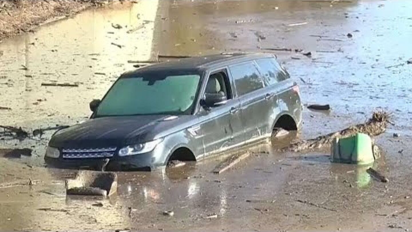 California's mudslide rescue mission