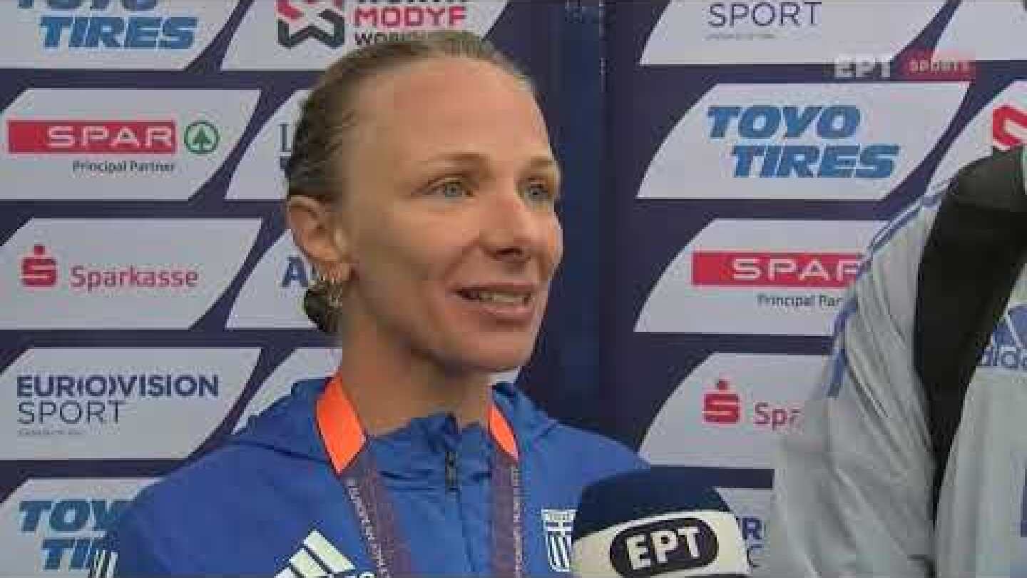 Α. Ντρισμπιώτη: «Μπορούσα να κάνω και πανελλήνιο ρεκόρ, έχω ζητήσει να πιω μια μπύρα»| 20/8/22 |EΡΤ