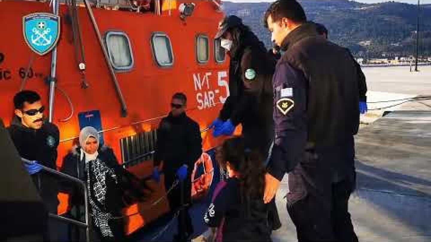 Επιχείρηση έρευνας και διάσωσης αλλοδαπών στην θαλάσσια περιοχή νότια ν.Σάμου