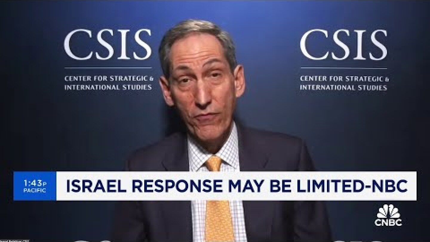 U.S. officials expect Israel's response to Iran to be limited, according to NBC