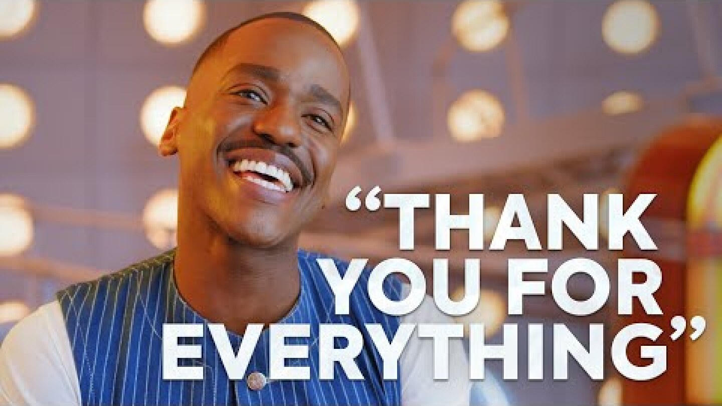 Ncuti Gatwa Says Goodbye to Doctor Who | Doctor Who