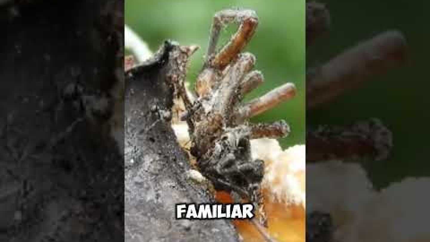 A new fungus, Gibellula attenboroughii, has been discovered in cave spiders across Ireland,
