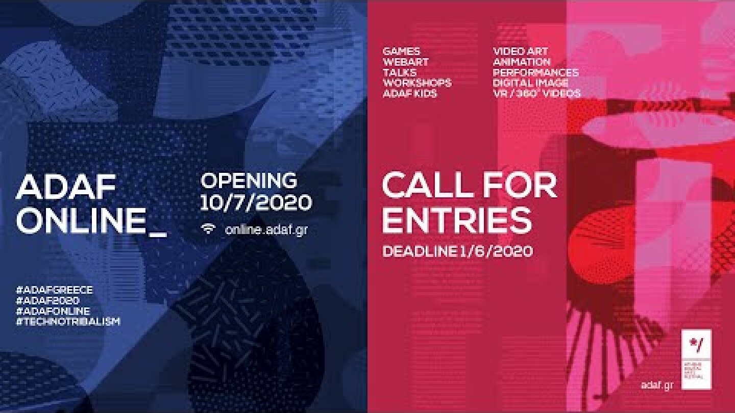 */ 16th ADAF is launching the ONLINE era | #ADAFOnline | Call For Entries