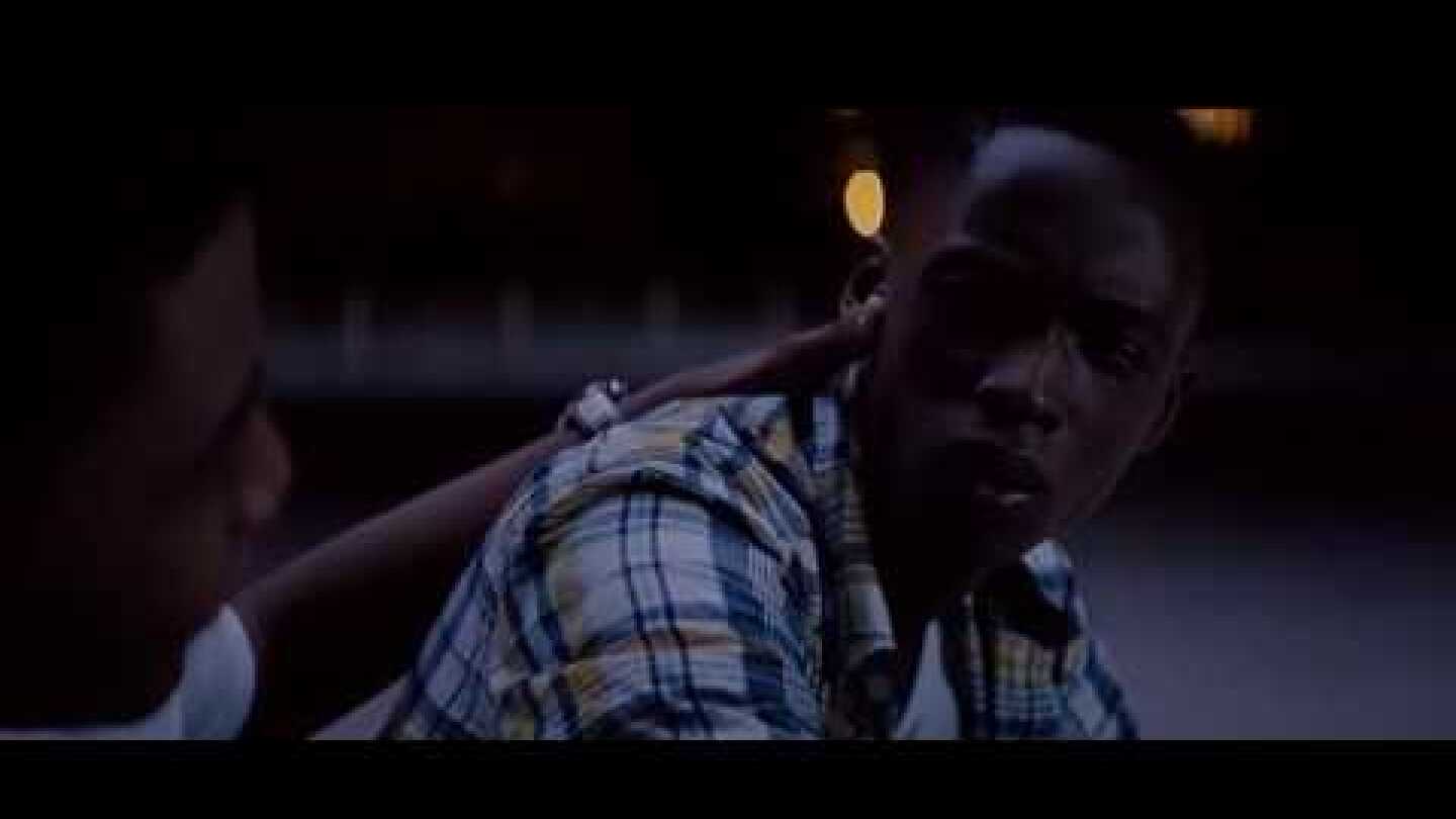 Moonlight: Kevin and Chiron kiss (2017 movie)