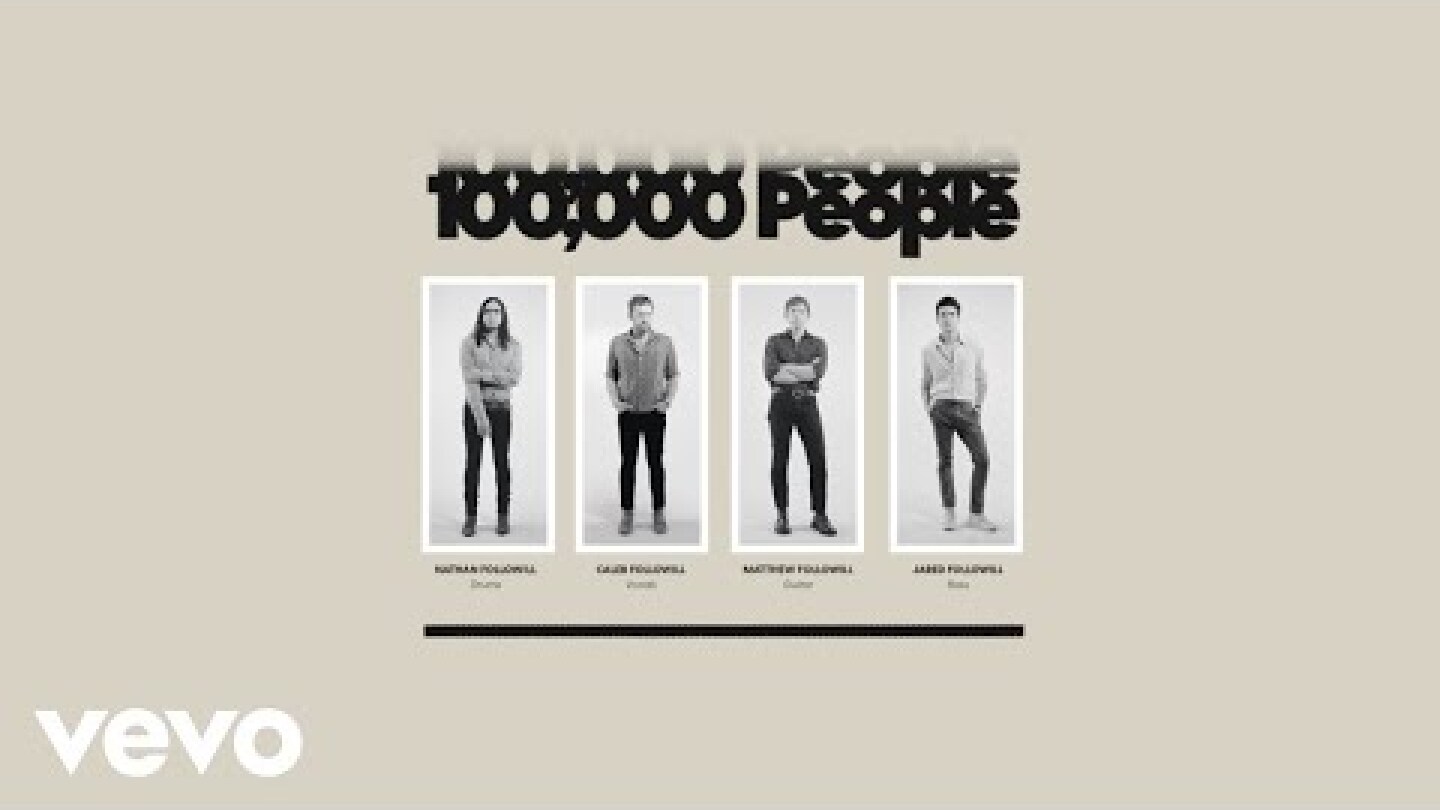 Kings Of Leon - 100,000 People (Audio)