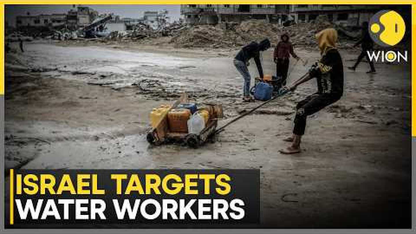 Gaza's Water Lifeline Under Attack as Disease Risks Surge | WION