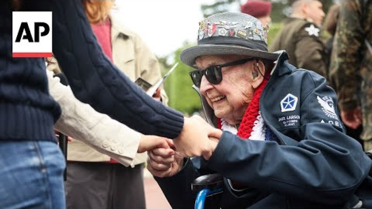 D-Day veteran and TikTok star 'Papa Jake' Larson dies at 102