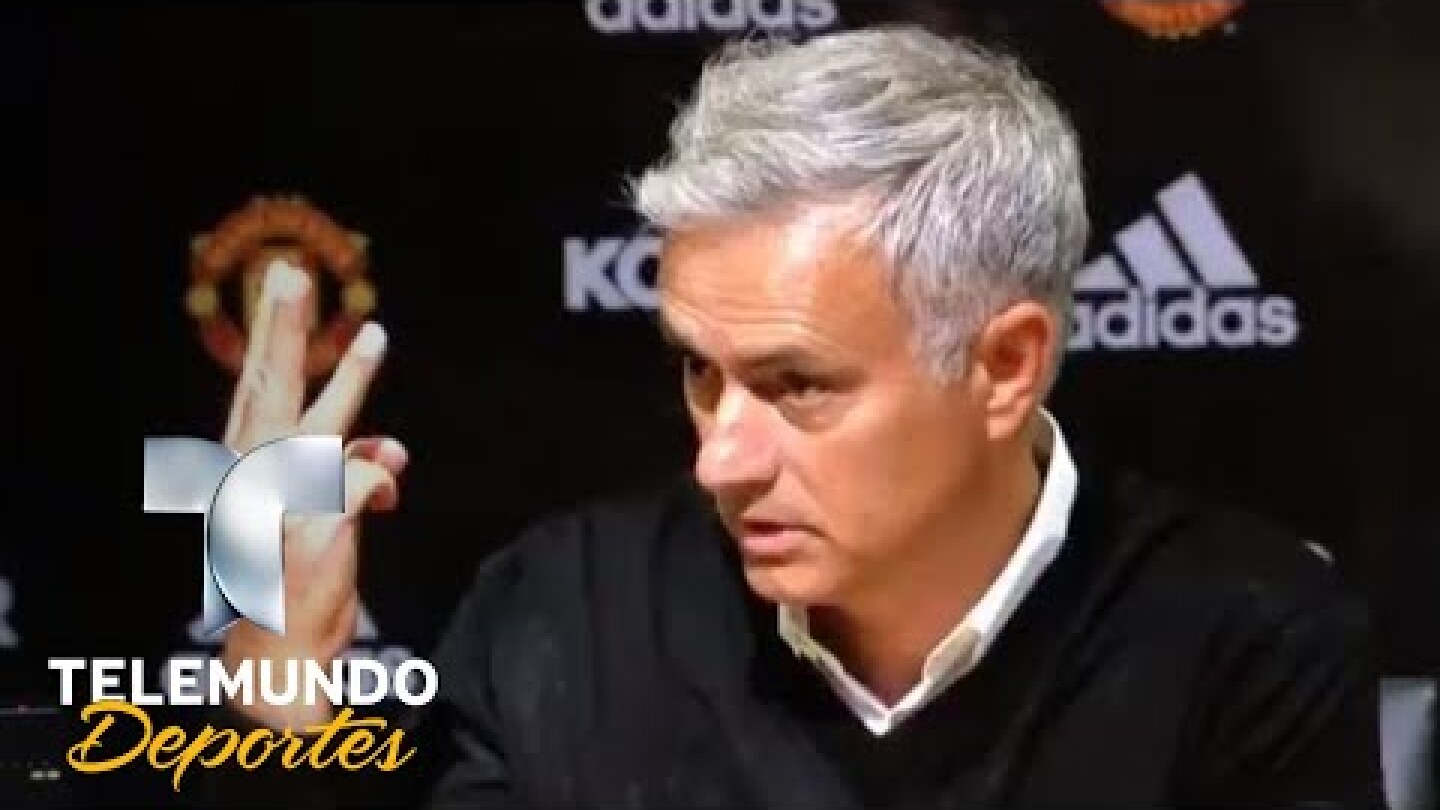 José Mourinho explota y pone su ego como escudo | Premier League | Telemundo Deportes