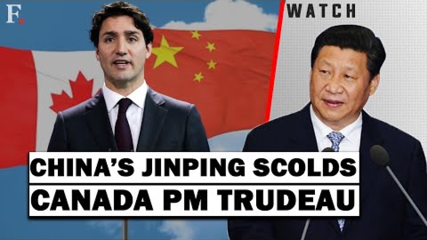 WATCH: China's Jinping Slams Canada PM Trudeau For Leaking Meeting Details To Media | G20 Bali
