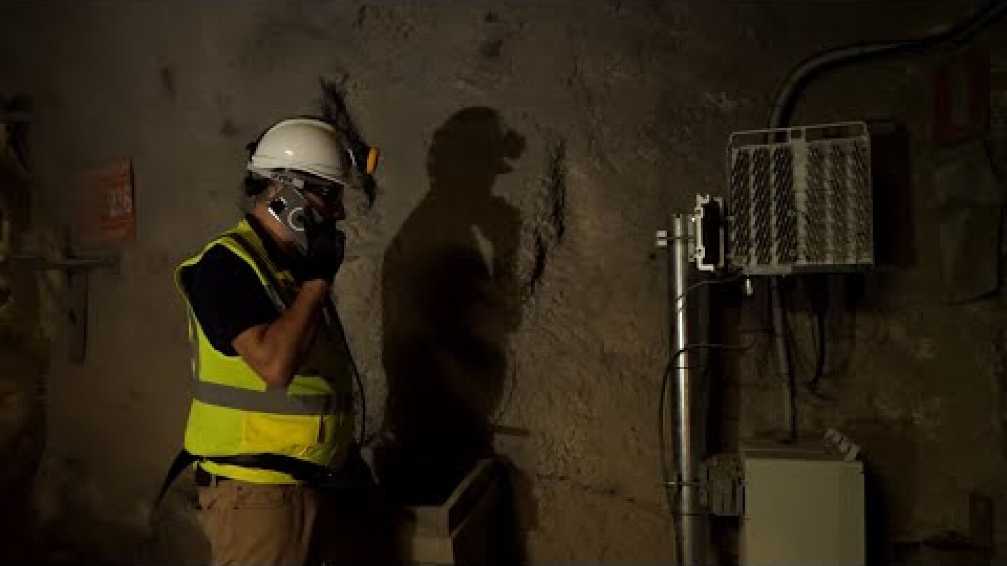 To πρώτο Campus Network στην Ελλάδα σε βάθος 300μ. εγκαταστάθηκε στο υπόγειο μεταλλείο Ολυμπιάδας