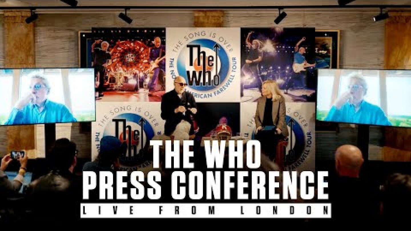 The Who Announce Final North America Tour – Press Conference