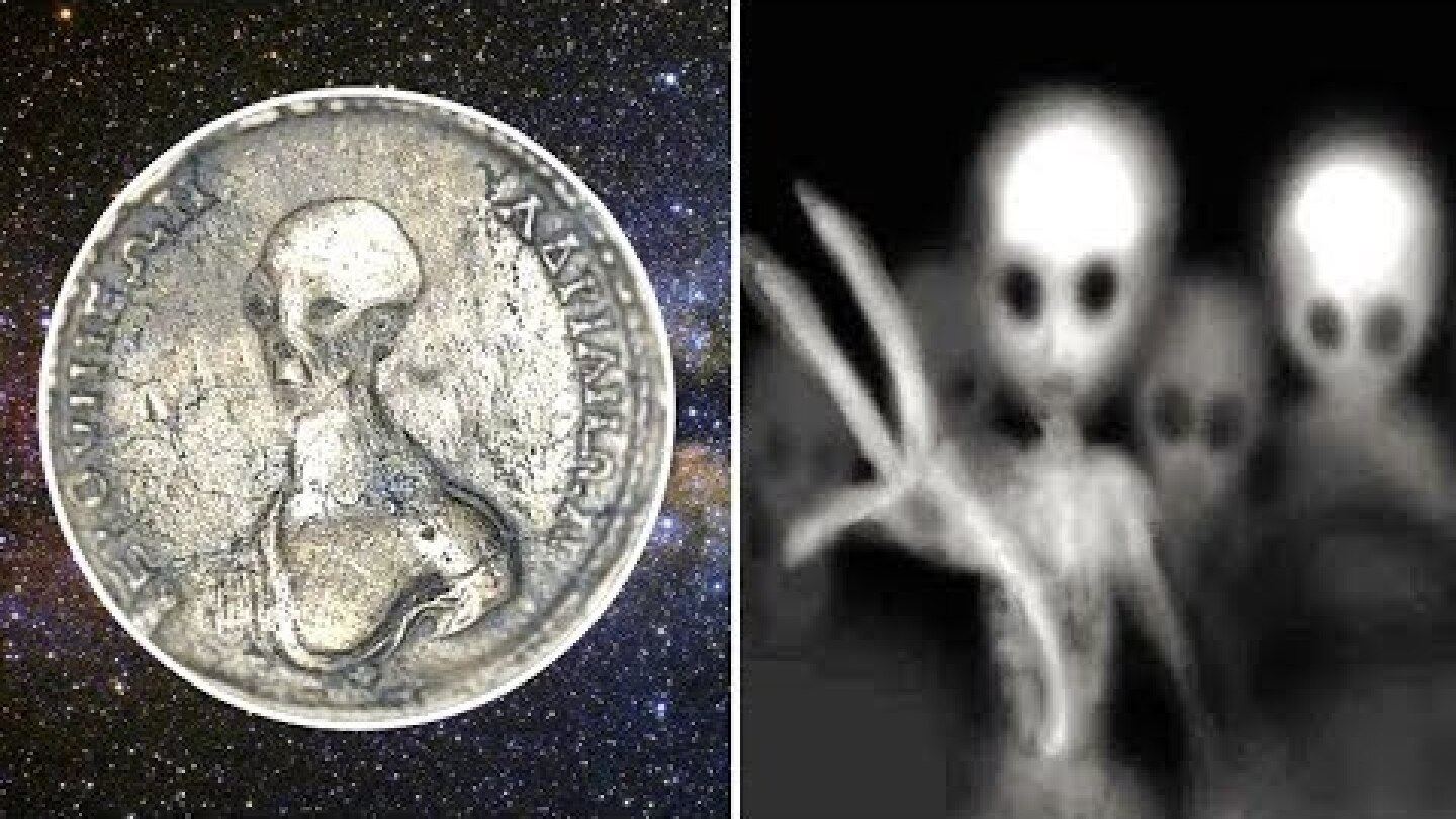 Does This Ancient Coin Depicts An Alien Like Creature?