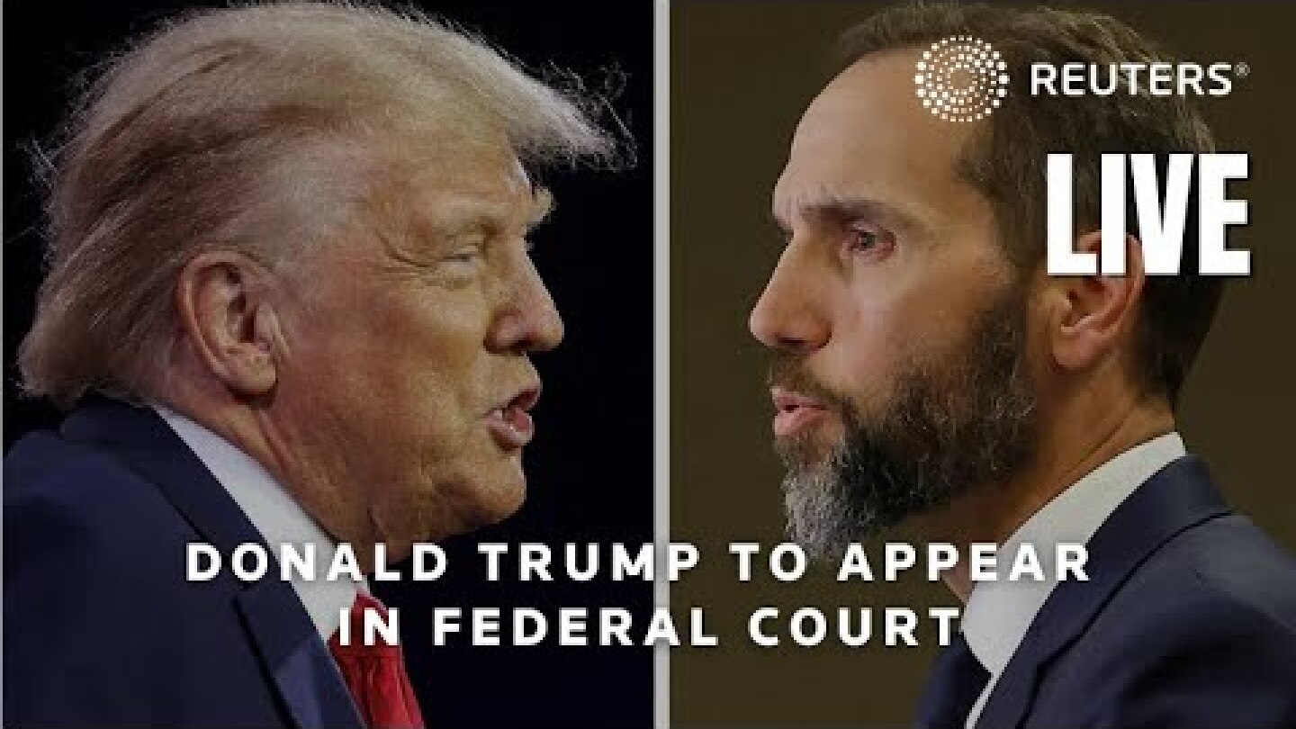 LIVE: Donald Trump to arrive in federal court on charges that he tried to overturn 2020 election