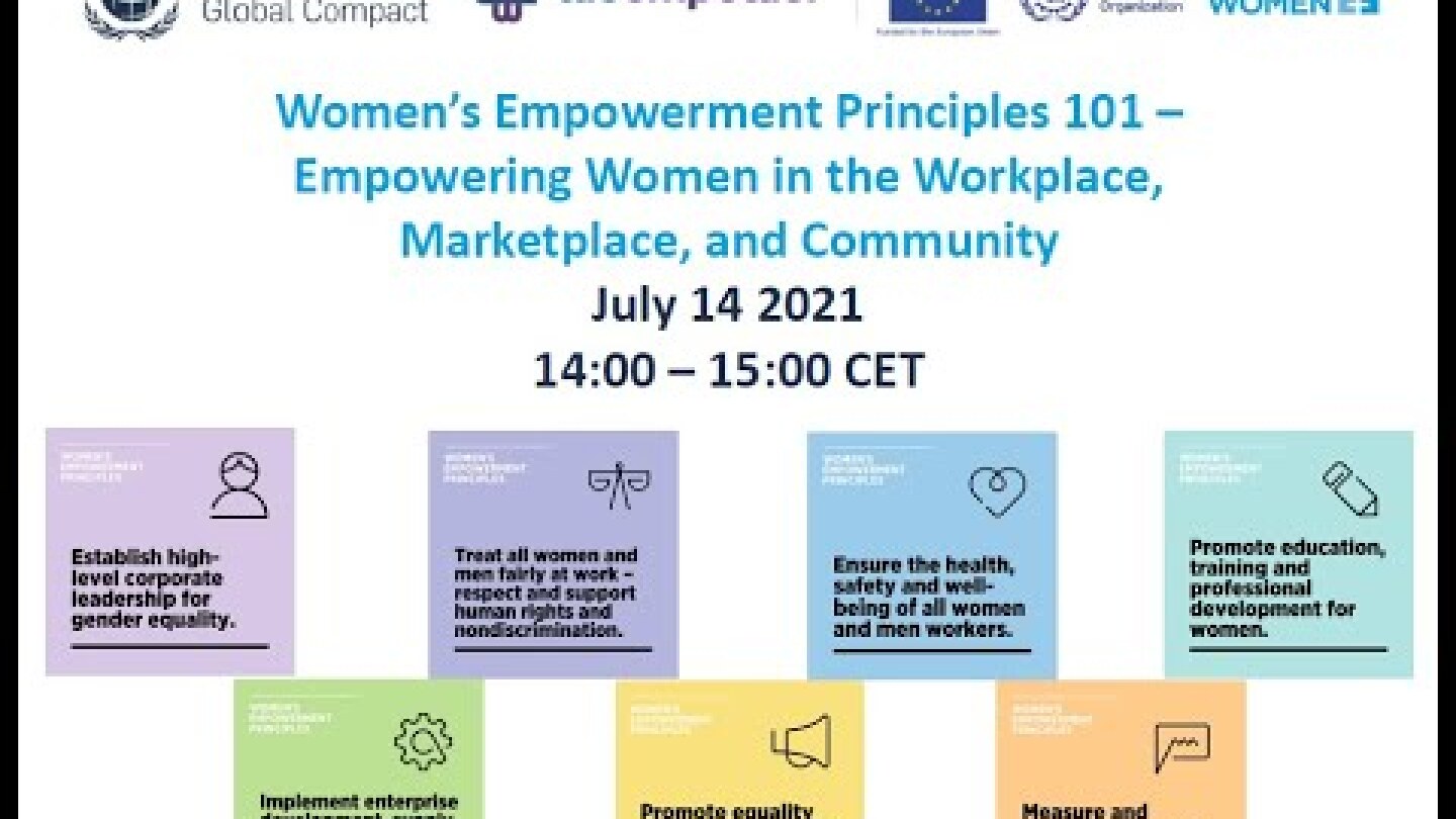 Women's Empowerment Principles 101