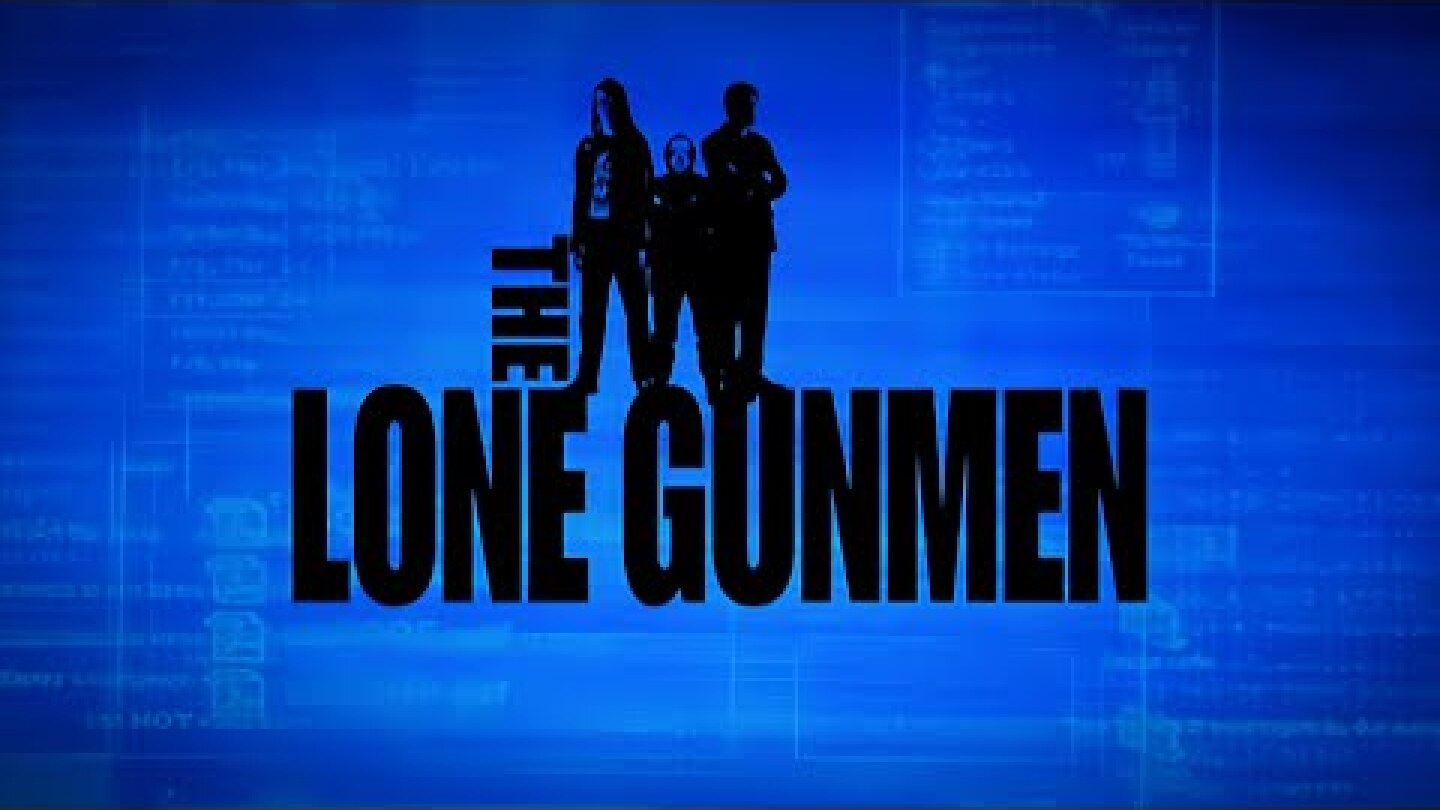 The Lone Gunmen - 4k - Opening credits - 2001 - FOX