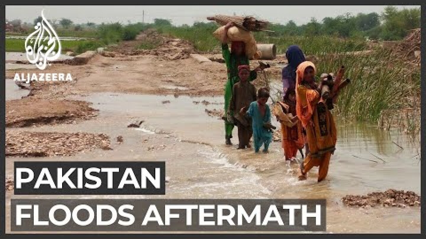 Pakistan floods: More than one million people struggle to recover