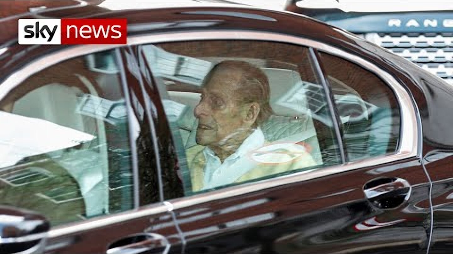 Prince Philip leaves hospital