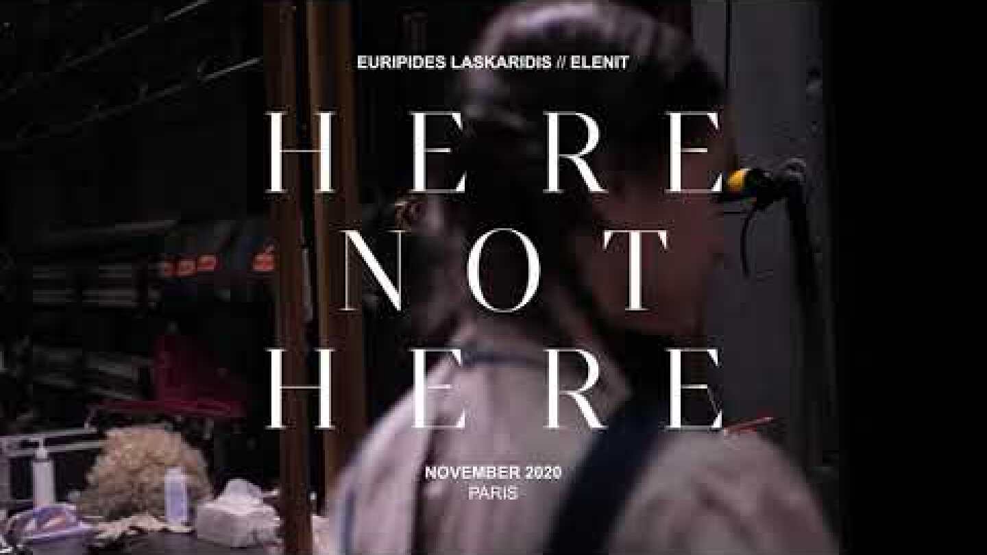 Trailer | HERE NOT HERE του Ευριπίδη Λασκαρίδη/OSMOSIS