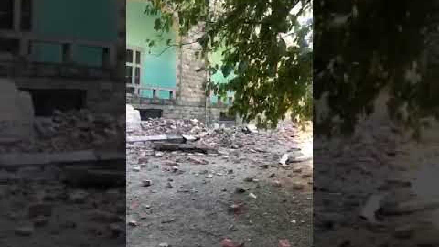 Tërmeti dëmton rëndë universitetin Gjeologjik - Top Channel