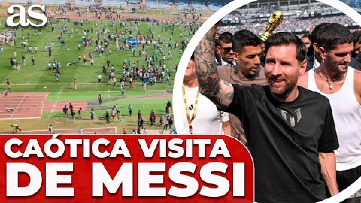 ASALTAN el ESTADIO SALT LAKE tras la VISITA de MESSI en INDIA: CAOS, miedo y vandalismo