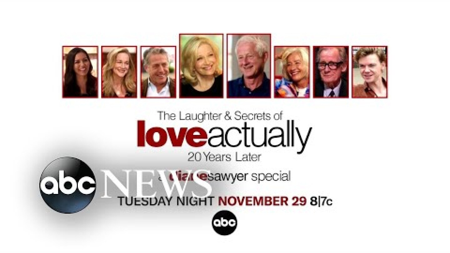 "The Laughter & Secrets of Love Actually: 20 Years Later – A Diane Sawyer Special"