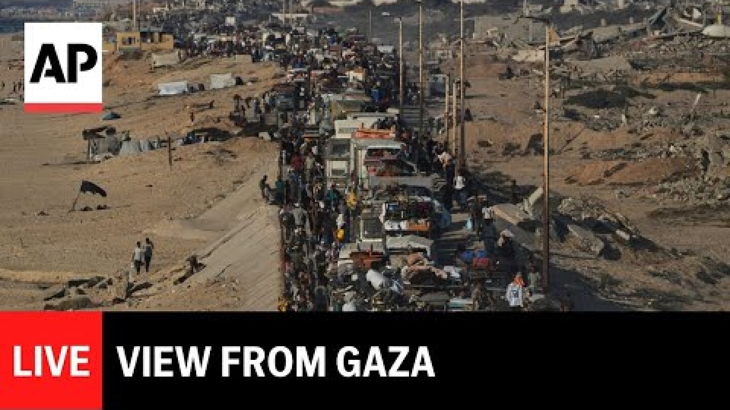 LIVE: Palestinians flee Israel's ground offensive in Gaza City