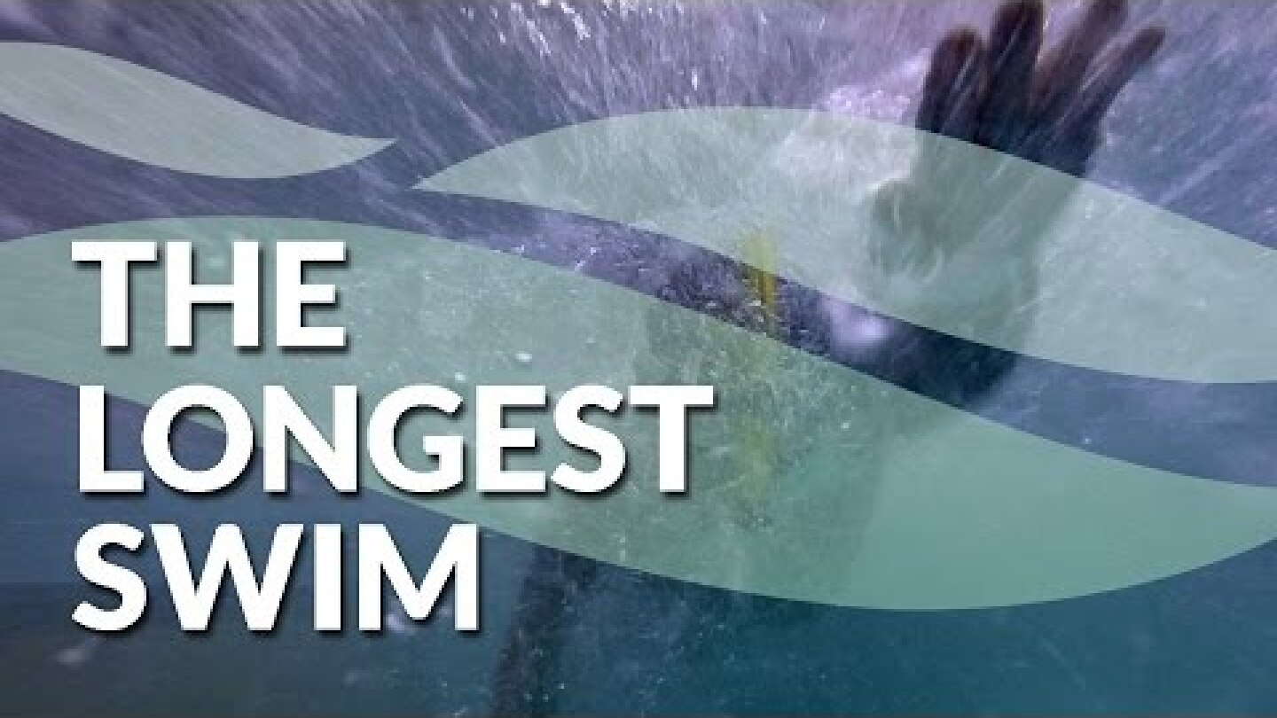 THE LONGEST SWIM across the Pacific Ocean
