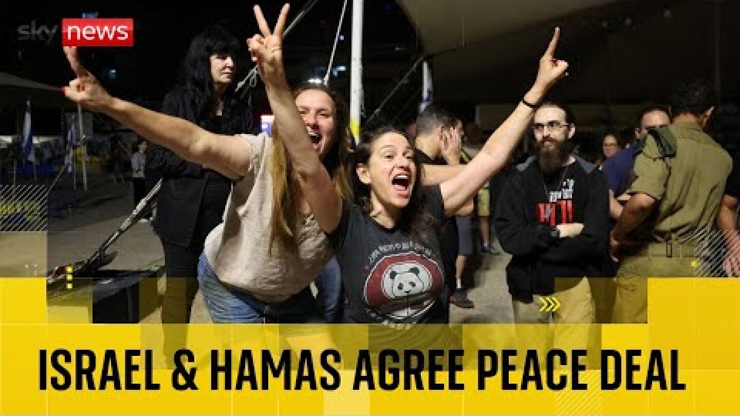 BREAKING: Israel & Hamas have signed first phase of Gaza plan, says Trump